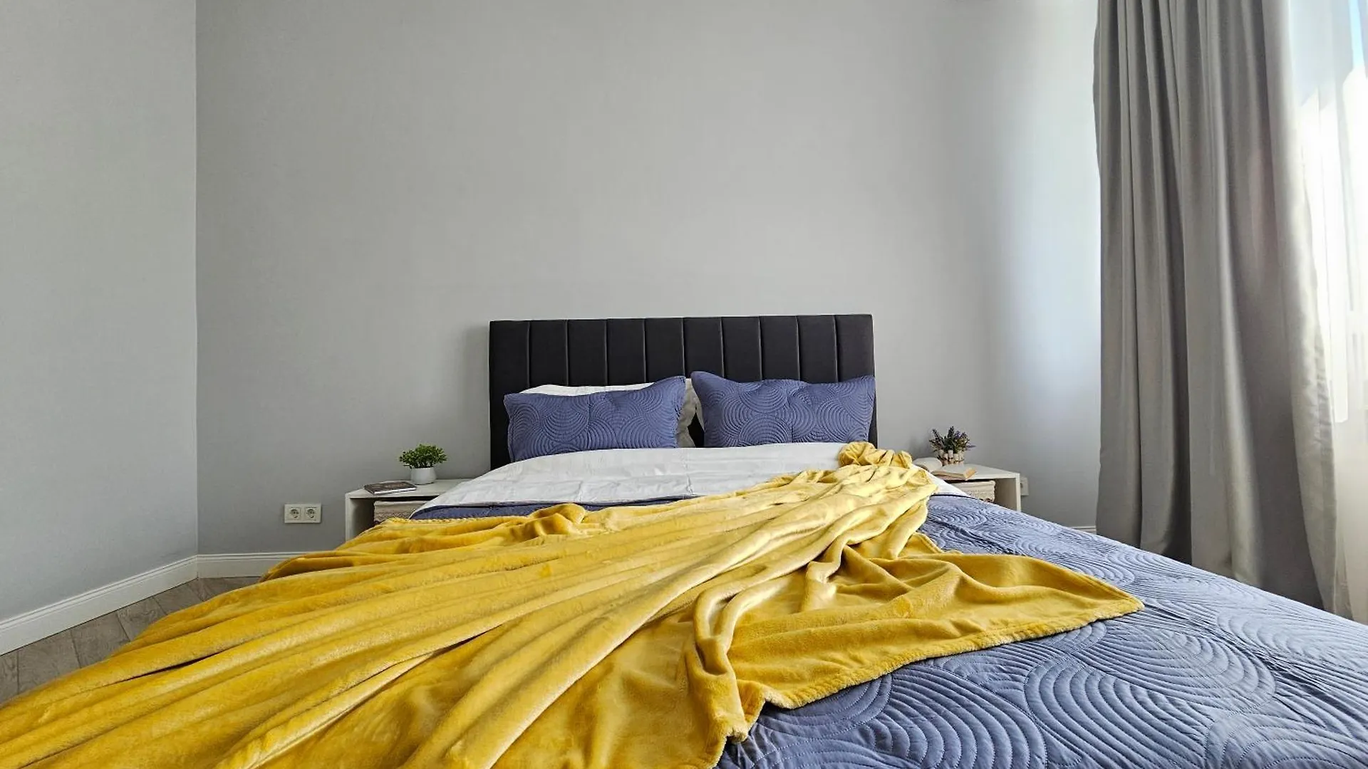 3 Room Gagarin Park Residential Complex Near Mega Shopping Mall Almaty